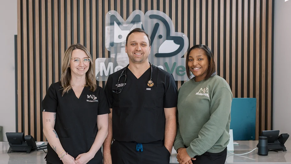 Modern Vet proud team